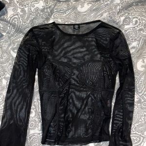 Urban outfitters mesh shirt
